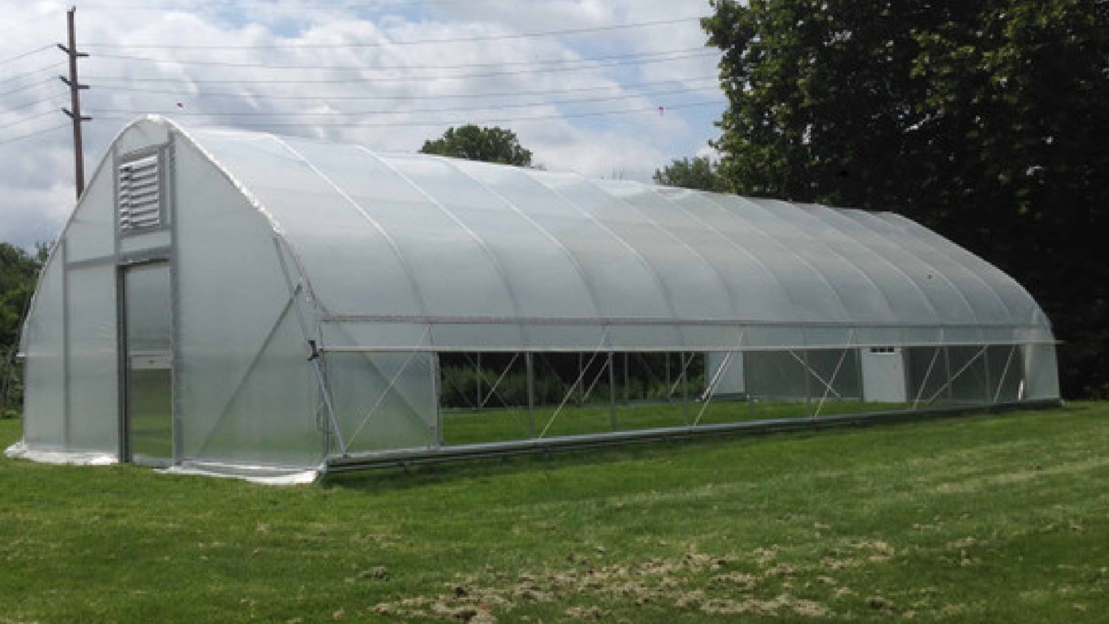Greenhouse Plain Plastic Cover 